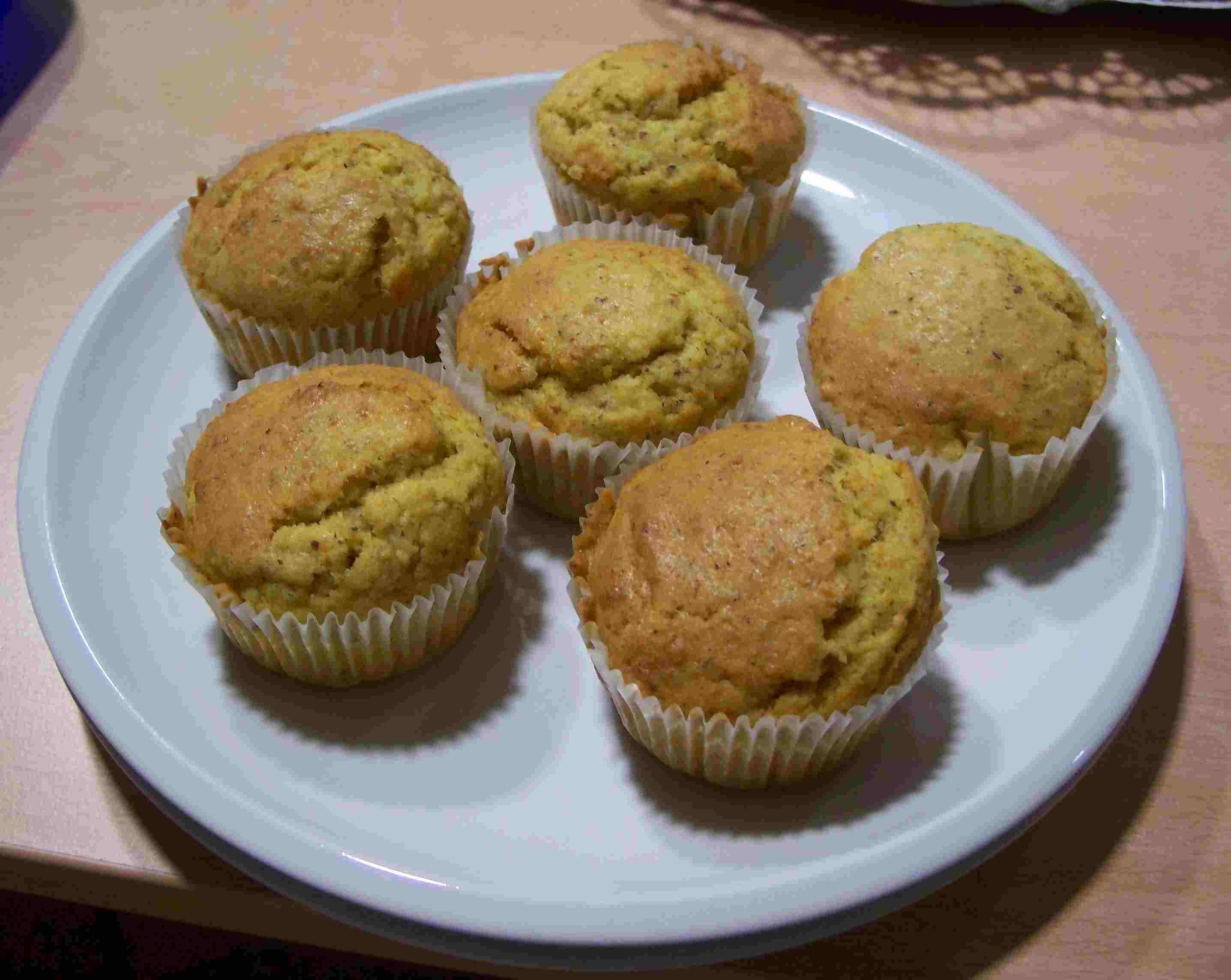 Gesundes Frühstück Apfelmuffins
         title=