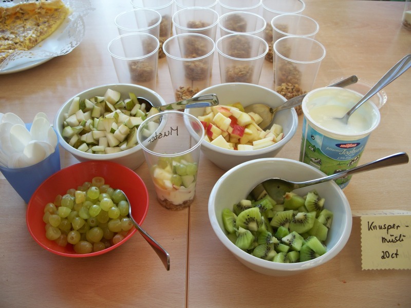 Gesundes Frühstück Knupsermuesli