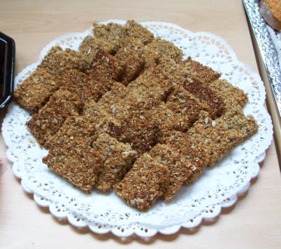 Gesundes Frühstück Powerriegel